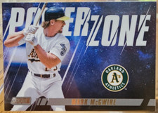 2022 Topps Stadium Club #PZ-17 Mark McGwire Power Zone Insert Oakland Athletics