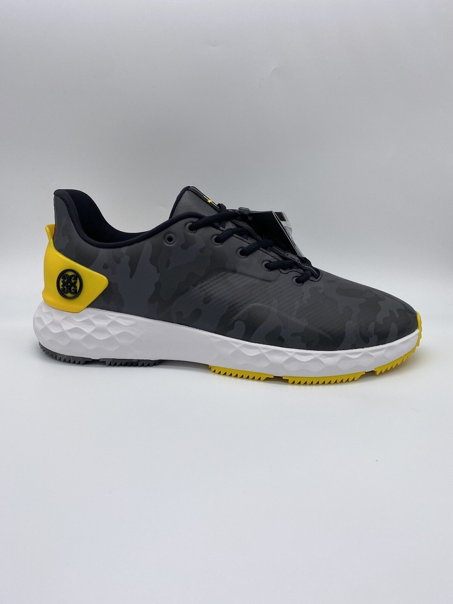 G/Fore MG4+ Onyx Camouflage and Yellow Golf Shoes G Fore MG4+ Men Size 7.5 Golf Shoe Onyx Camo Yellow | eBay main image 4