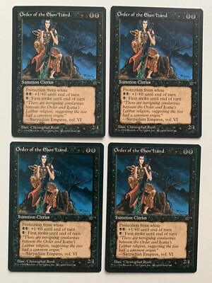 MTG | 4x Order of the Ebon Hand | Fallen Empires | Magic The Gathering | *Kult