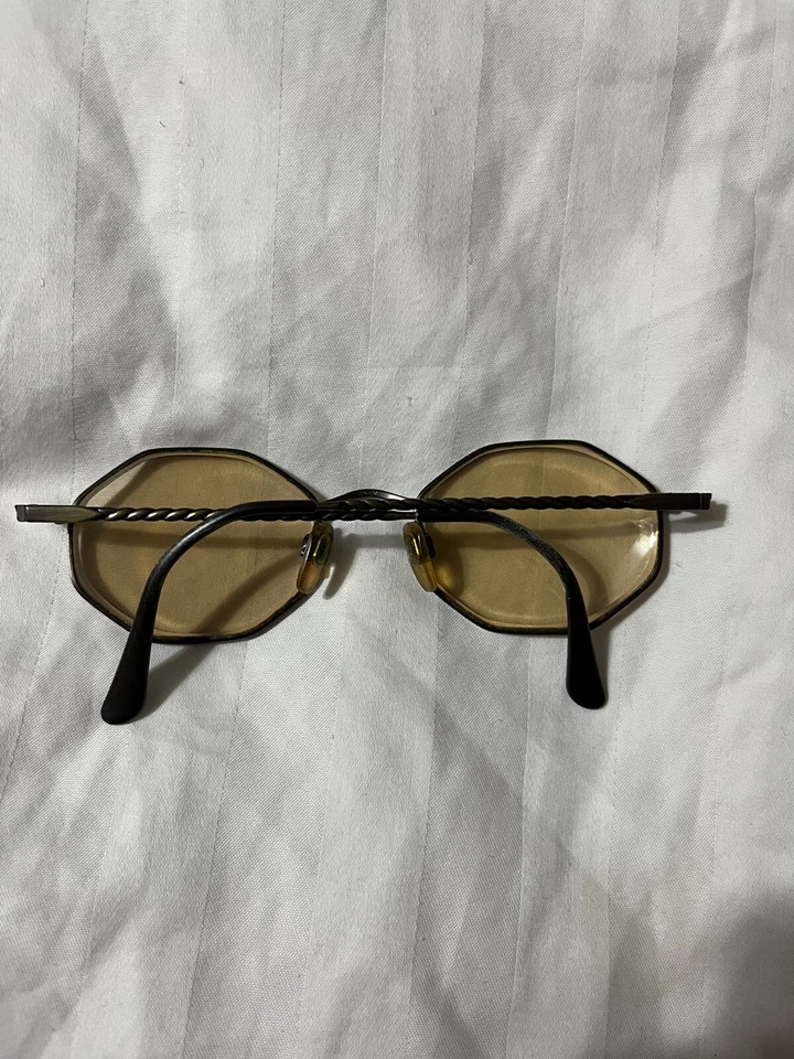 复古 Emporio Armani 033 906 拉丝古董青铜 49 - 20 - 135 仅框架 — 第 2/4 张图片