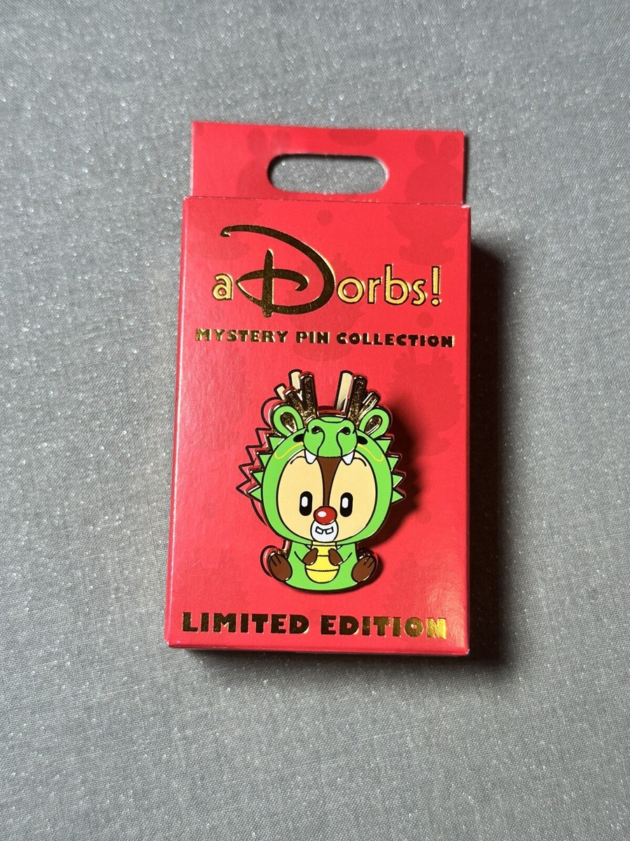 Disney WDI MOG Chinese New Year of the Dragon 2024 Dale aDorbs! Mystery Pin