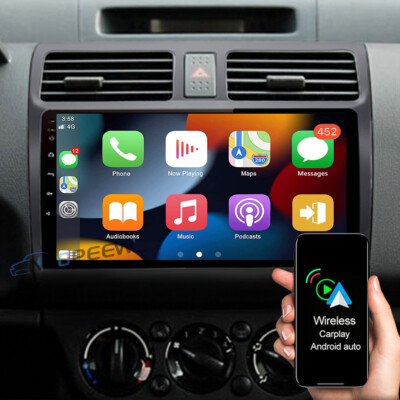 32GB Android 13 Autoradio Apple CarPlay GPS Navi DAB Für Suzuki Swift 2005-2010