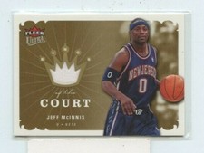 JEFF MCINNIS 2006-0707 Fleer Ultra Kings Of The Court Jersey Relic KK-JM