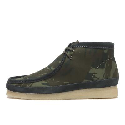 26177769 Clarks Wallabee Boot Green Camouflage (Men's) | eBay