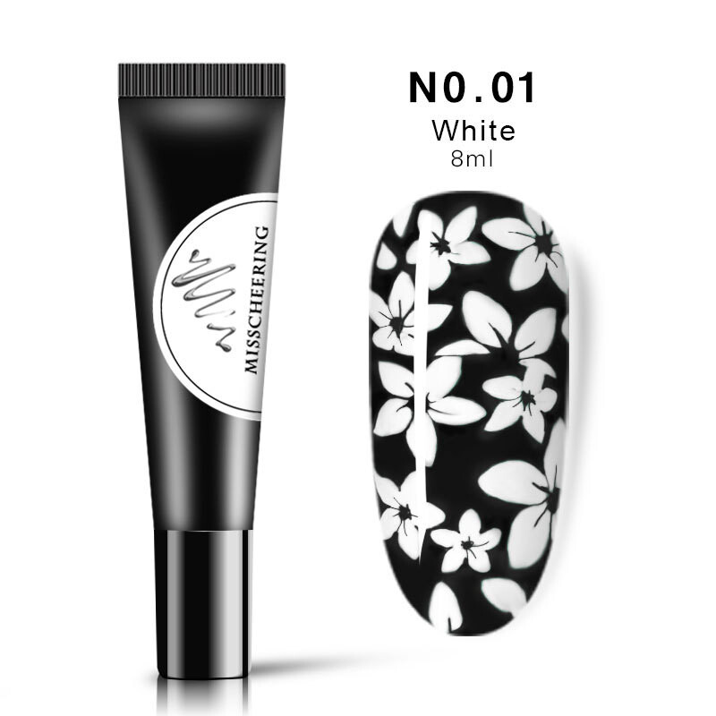Painted Glue Nail Printing Gel 8ml Nail Polish Glue Nail Art Gel