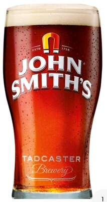 2er Set JOHN SMITHS BINTBRILLE 20oz CE TADCASTER brandneu Pub Man Höhle 