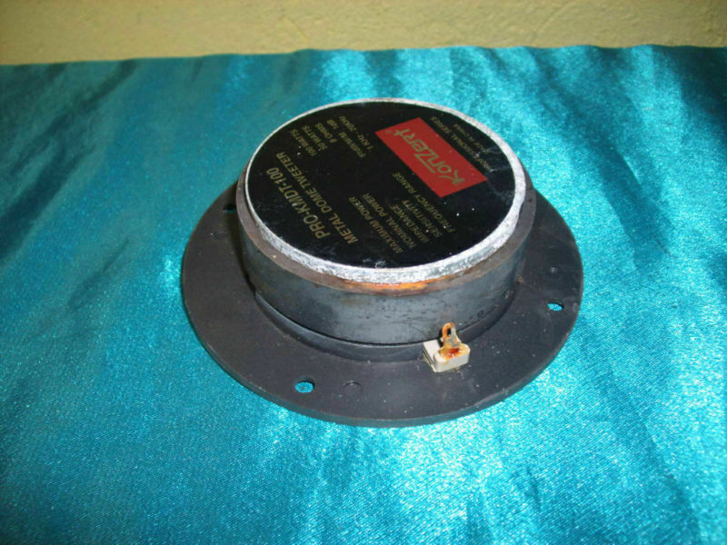 Konzert PRO-KMDT-100 PROKMDT100 100 watts Metal Dome Tweeer NOB