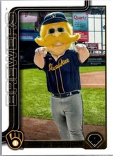 2025 Topps Series 1 Celebration - Bernie Brewer Mascot #M-14 Brewers