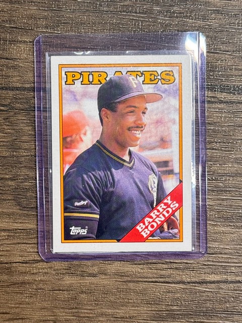 1988 Topps BARRY BONDS #450 Pirates
