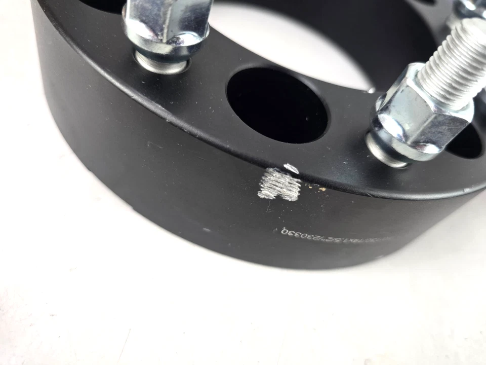 Adaptador espaciador de rueda Sierra Hummer H2 4 piezas 00-10 GMC 1500 2500 8x165,1 mm-8x180 mm Foto 4 de 4