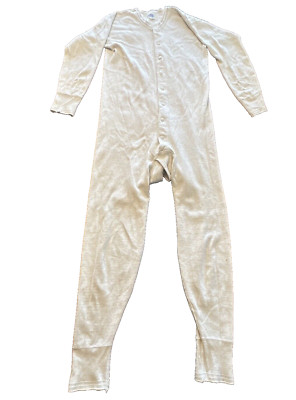 Sleepwear Back Flap Womens Long Johns With Flap Men's Traditional