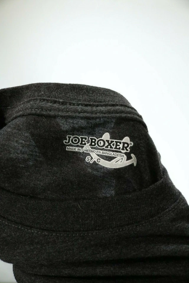 Camiseta Para Hombre Joe Boxer Gris Manga Larga Pequeña S Usada en Excelente Condición Foto 3 de 4