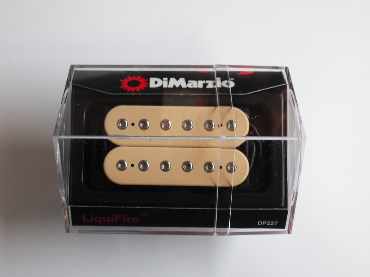DiMarzio REGULAR SPACED Liquifire Neck Humbucker Creme DP DiMarzio REGULAR SPACED Liquifire Neck Humbucker Creme DP