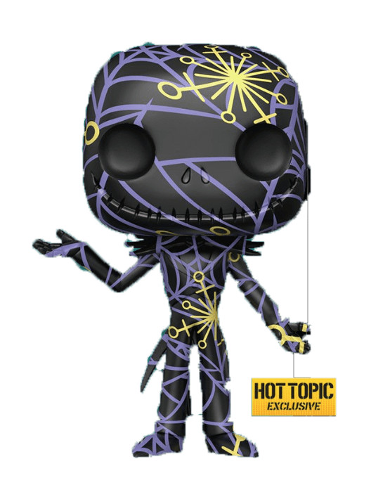Funko Pop! Serie De Arte Pesadilla Antes De Navidad Jack Skellington [Negro] Exclusivo