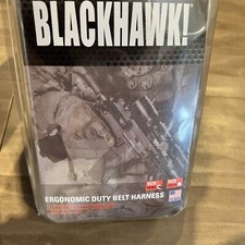 Blackhawk Ergonomic Duty Belt Black Harness, L/XL