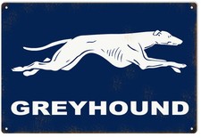 Reproduction Greyhound Sign