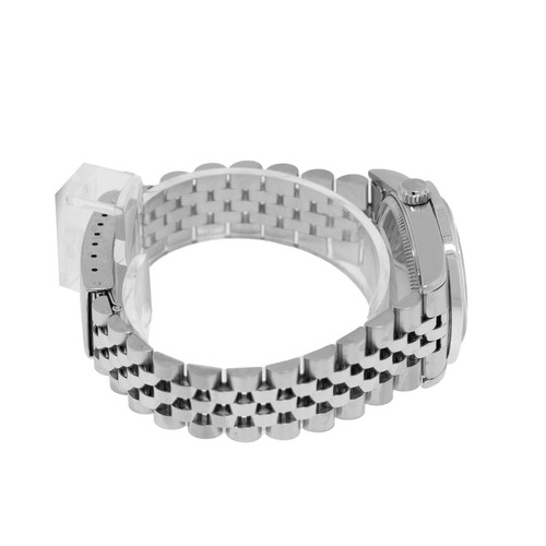 Rolex Datejust 31mm Stainless Steel Pink MOP Diamond Dial & Diamond Bezel 68240 - Picture 8 of 9