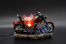 Harley motocycle 66 Burner Wax Tart Scented Oil Warmer Electric Polyresin