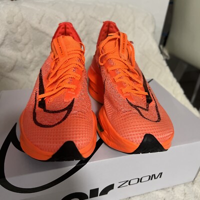 Size 7.5 - Nike Air Zoom Alphafly NEXT% 2 Total Orange W | eBay