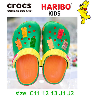 Crocs HARIBO KID'S Classic Clog GENUINE Crocs + Track
