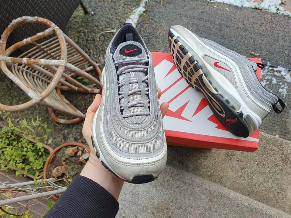 AIR MAX 97 SILVER BULLET 2017 UK6/US7/EUR40/CM25.5  RARE image 7