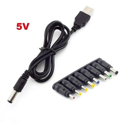 Universal USB auf DC Power Boost Kabel Ladekabel Stecker Router Mini Lüfter Lautsprecher - Bild 8 von 13