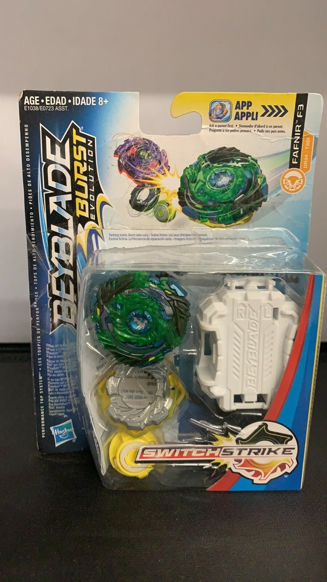 Beyblade Burst Evolution Switch Strike Fafnir F3 (Damaged Packaging)