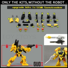 DIY Gun Filler Upgrade Kit For SS111 Sunstreaker - GO BETTER Filling Parts