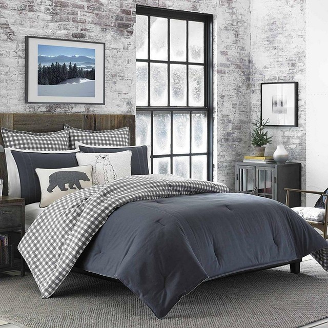 Brielle Flannel Comforter 100 Percent Cotton Full Queen