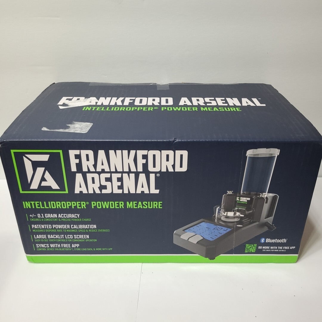 Frankford 1082250 Powder Intelli-Dropper Bluetooth App New Open Box