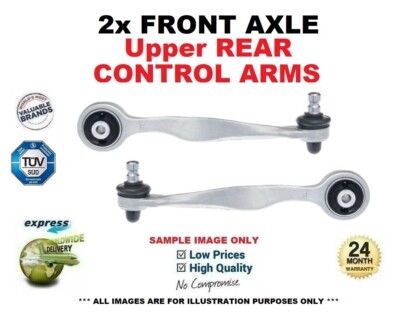 2x Front Upper Rear Suspension ARMS for AUDI A8 2.8 quattro 1996-2002
