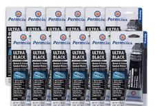 Ultra Black Maximum Oil Resistance RTV Silicone Gasket Maker (3.35 oz.)- 12 Pack