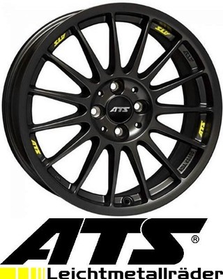 ATS Streetrallye 7,5X18 4/100 ET48 Racing-Schwarz