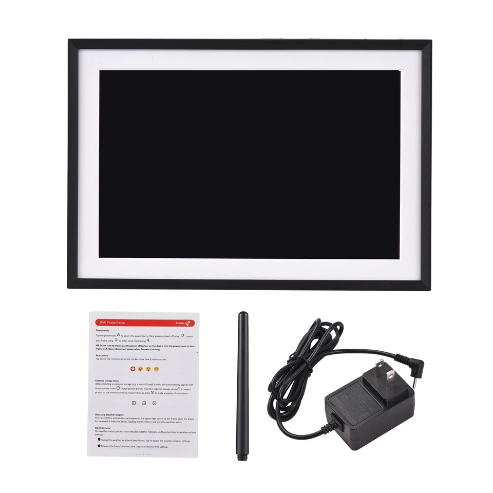 10.1-Inch Digital Photo Frame Cloud Digital Picture Frame F5T9 - Image 2 of 4