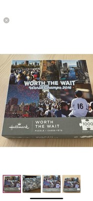 Worth The Wait World Champs 2016 World Series Champion Chicago Cubs Puzzle New