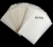 65PCS Heat Shrink Plastic Sheets Shrink Film Dink Paper Sheets Blank Shrink A...