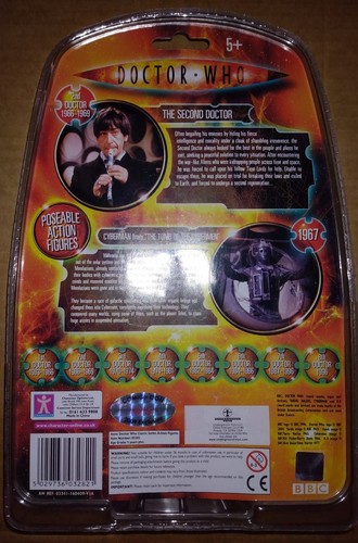 RARE #'d Lt. Ed. - Action Figure - DOCTOR WHO - 2nd Doctor - 2009 - Comic-Con - Picture 2 of 4