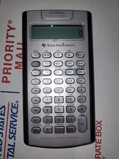 Texas Instruments BA II PLUS Professional Calculator Financia Limited used