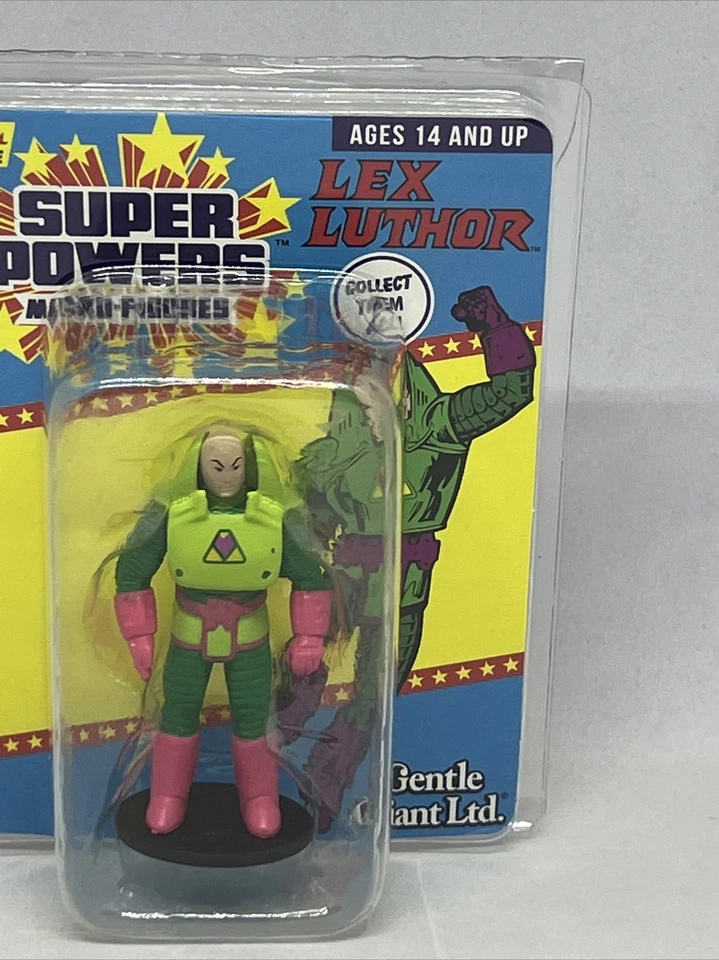 Microfiguras Lex Luther Super Powers 2" Gentle Giant NUEVO EN PAQUETE 2016 Foto 3 de 4