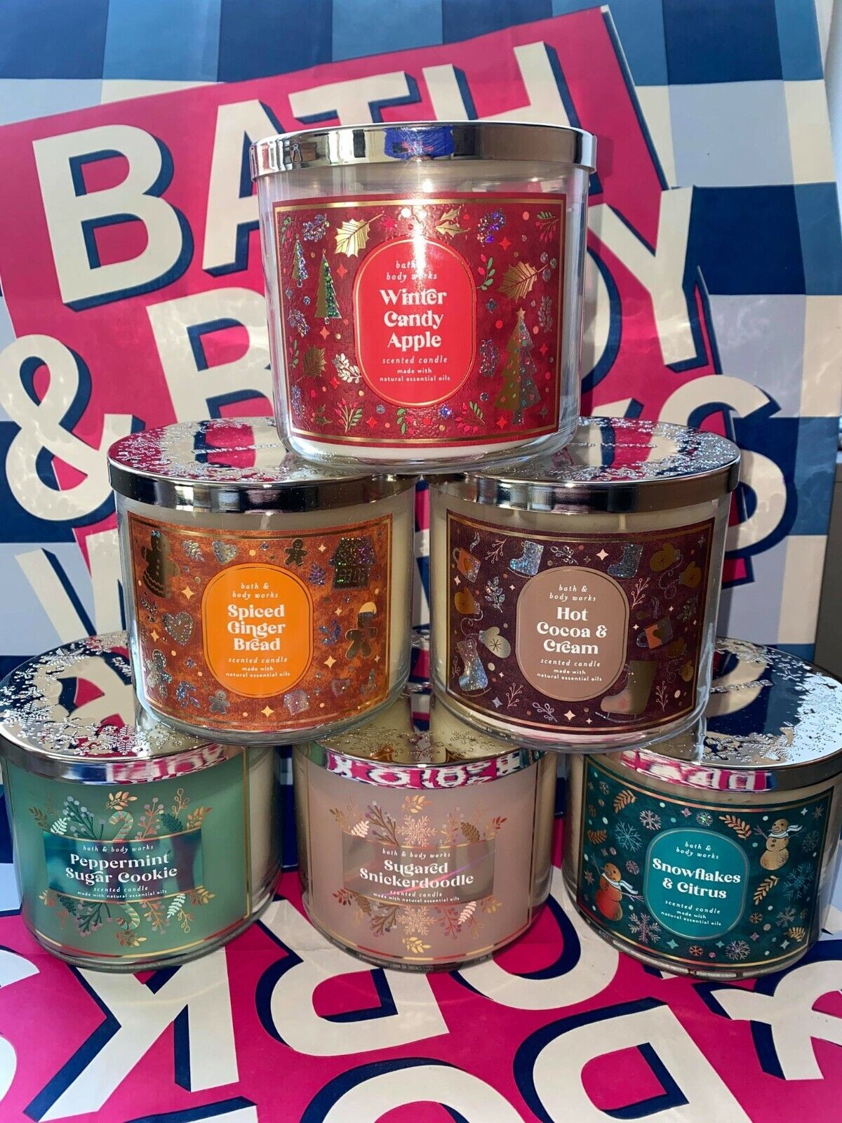 Bath & Body Works 3 Wick Candle 14.5oz 411g *RARE SPECIAL 