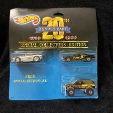 Hot Wheels 20th Anniversary Special Collector's Edition 3-Pack Ferrari UH L68