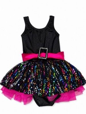 Weissman Sequin Dance Costume Dress | Child Small