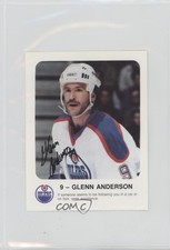 1986 Red Rooster Edmonton Oilers Grocery Store Issue Glenn Anderson #9 HOF 0a4