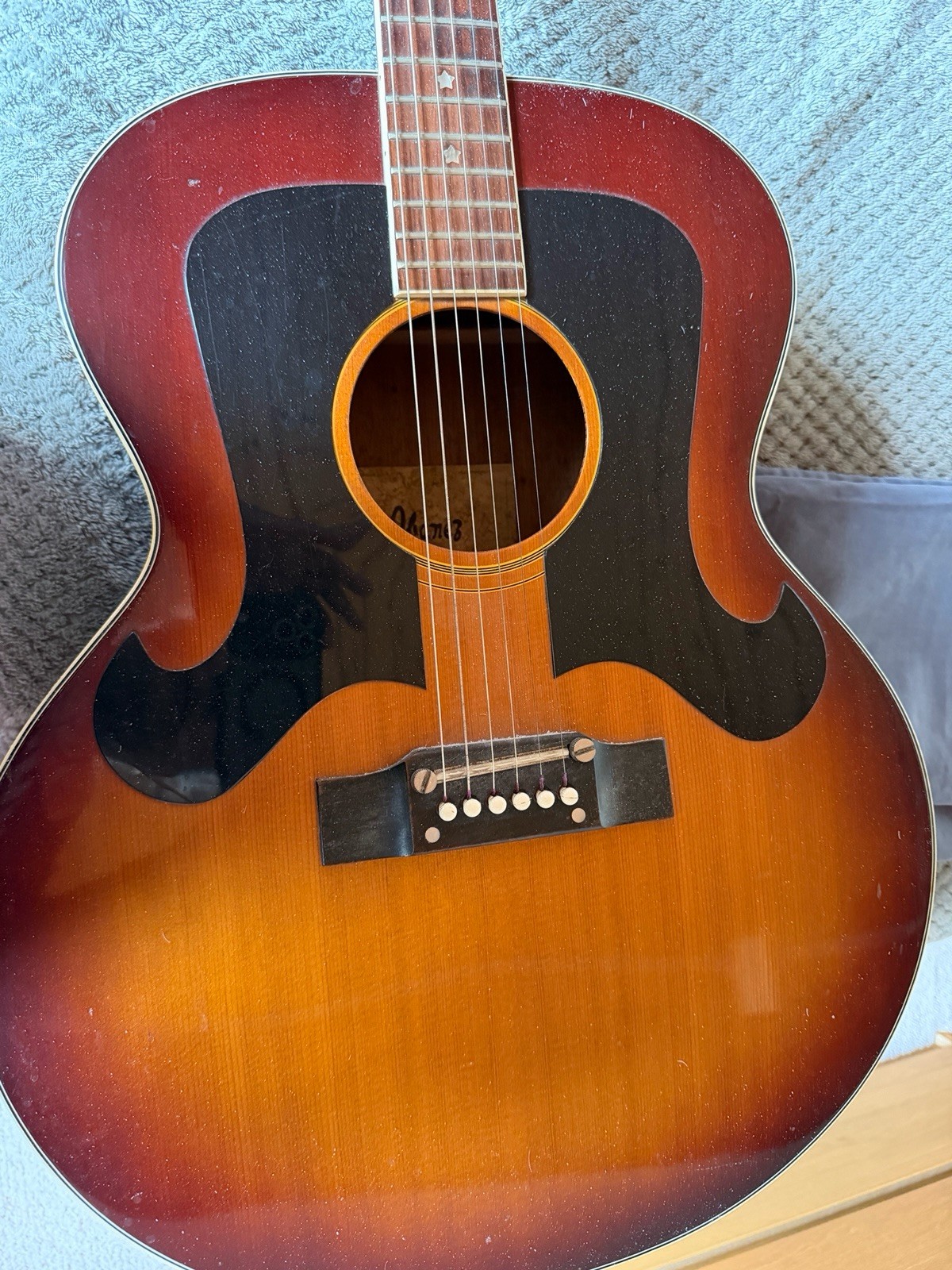Guitar - Ibanez 754 Tobacco Sunburst circ 1960
