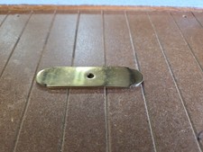 3.5 INCH SOLID BRASS KNOB BACKPLATE MADE IN INDIA