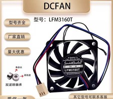 DCFAN LFM3160T DC12V 0.25A 6CM 6010 3-Wire Cooling Fan *iz