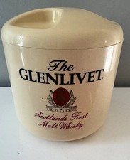 THE GLENLIVET Scotlands First Whisky Ice Bucket Vintage