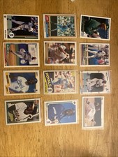 Willie Wilson 12 Card Lot Royals A’s Cubs 