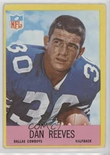 1967 Philadelphia Dan Reeves #58 Rookie RC
