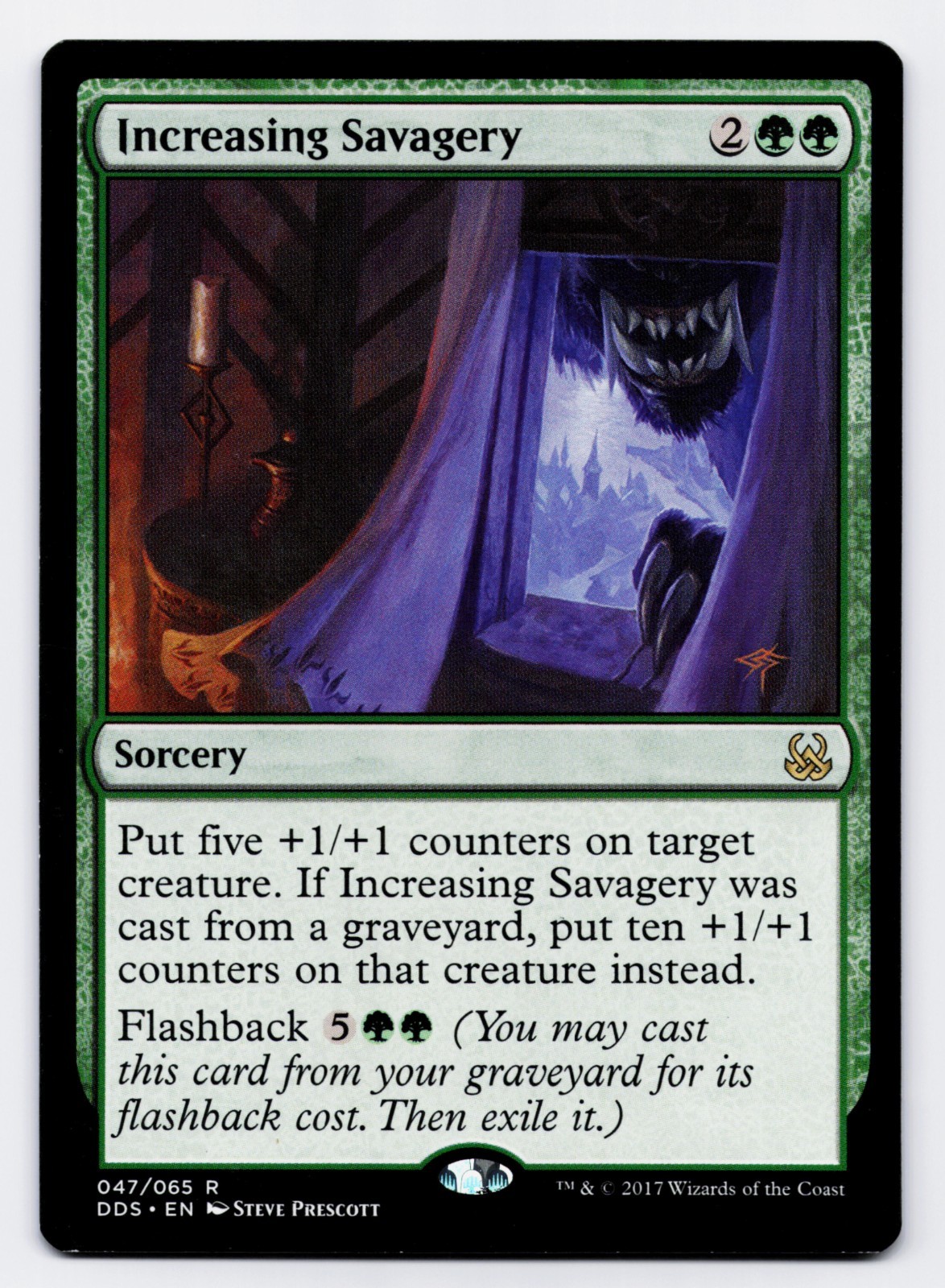 Increasing Savagery [047/065] DDS Rare Non-Foil [MTG Card English]